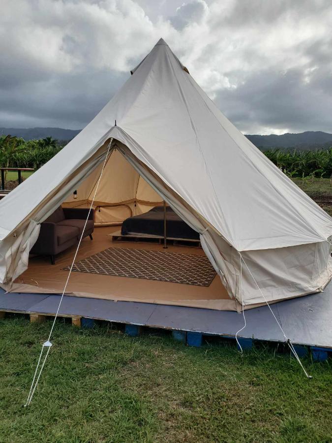 Maleka Farm: Tent Glamping North Shore Oahu Laie Exterior foto